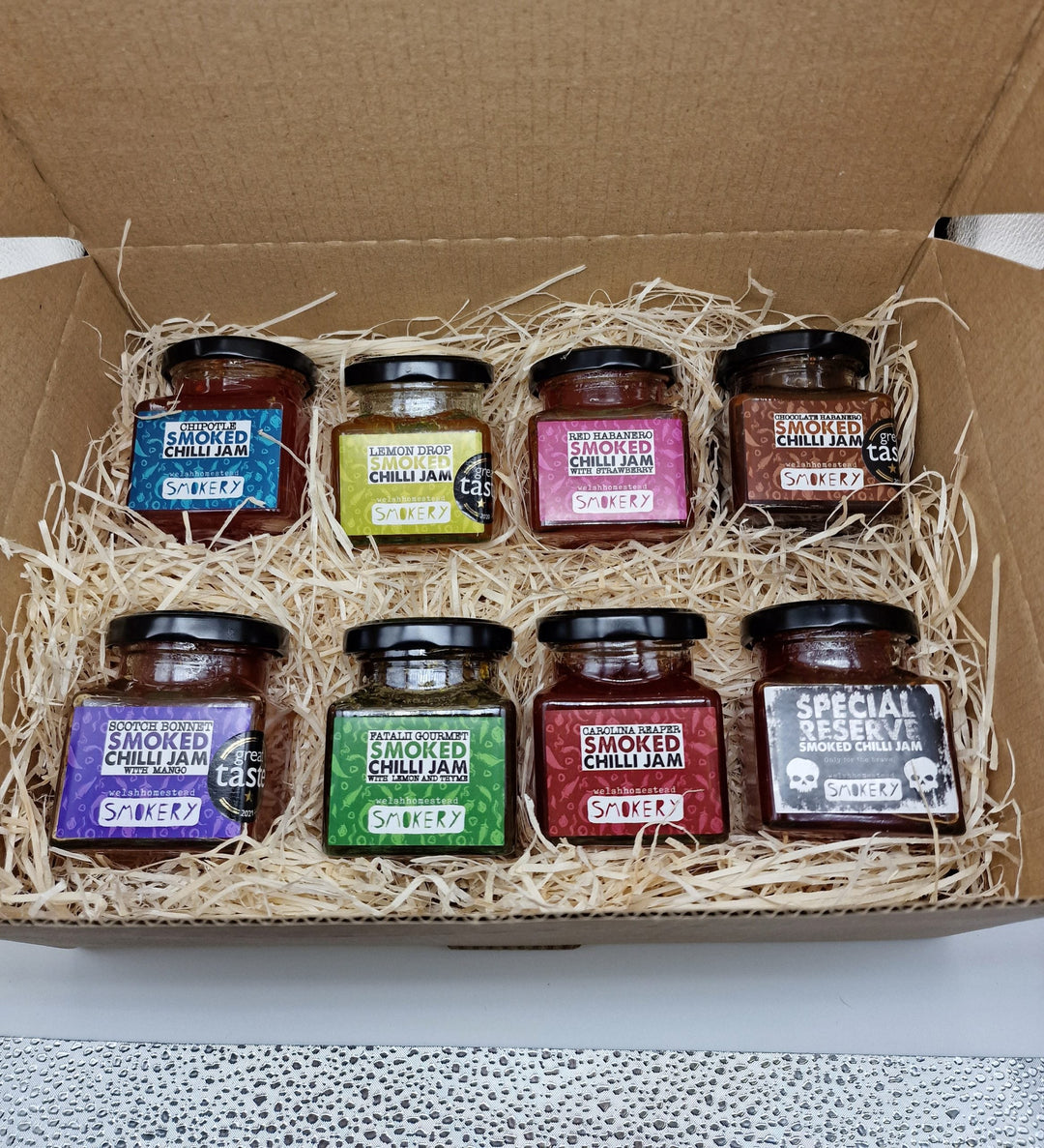 Welsh Smokery Smoked Chilli Jam Collection