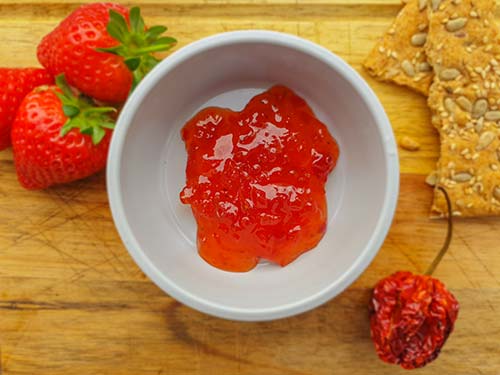 Red Habanero & Strawberry Smoked Chilli Jam