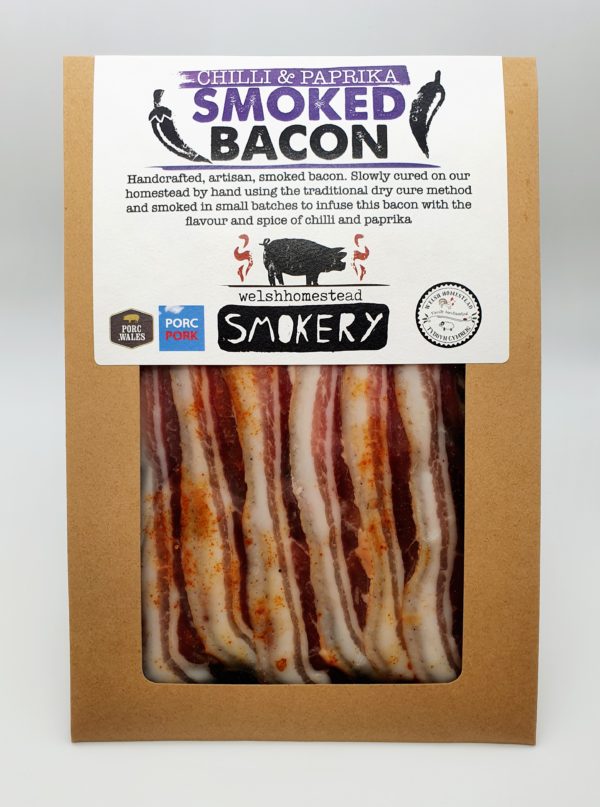 Welsh Smokery Smoked Bacon Gift Pack