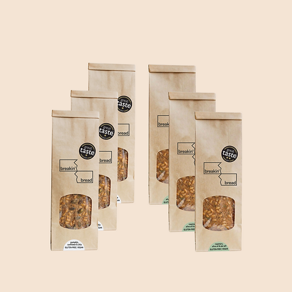 Breakin' Bread Crispbread Mixed Pack