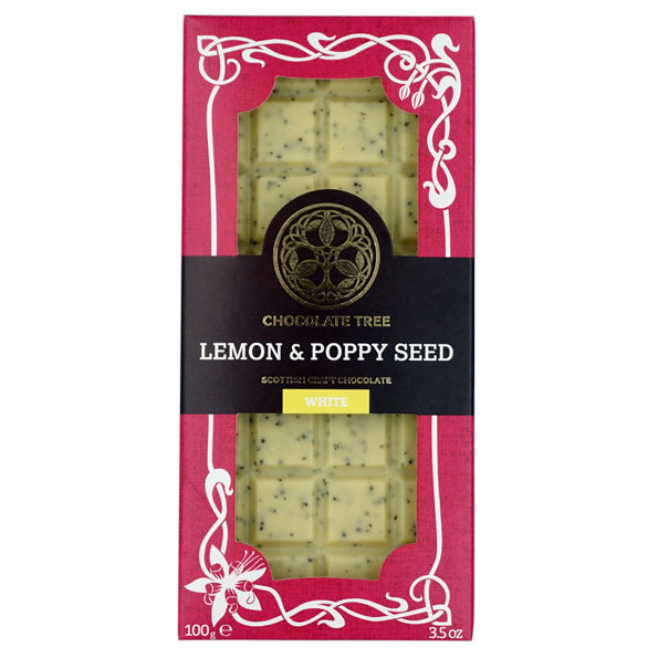 Chocolate Tree Lemon & Poppyseed Bar