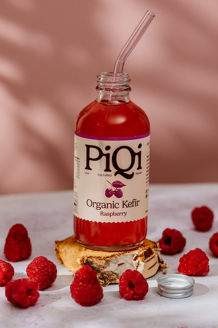 Raspberry Kefir Water