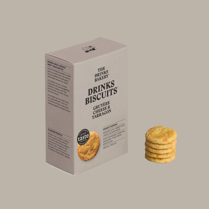 Gruyère Cheese & Tarragon Drinks Biscuits