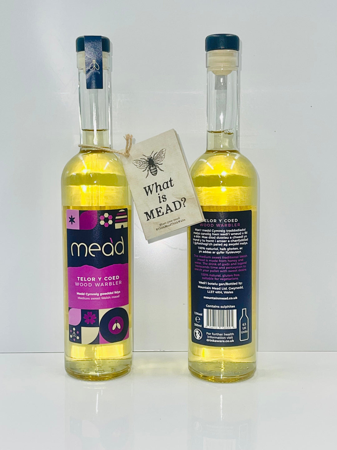 Wood Warbler - Telor Y Coed: Medium Sweet Mead 500ml