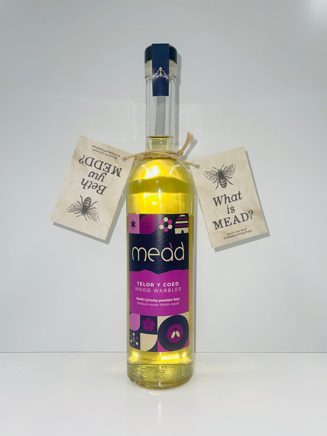 Wood Warbler - Telor Y Coed: Medium Sweet Mead 500ml