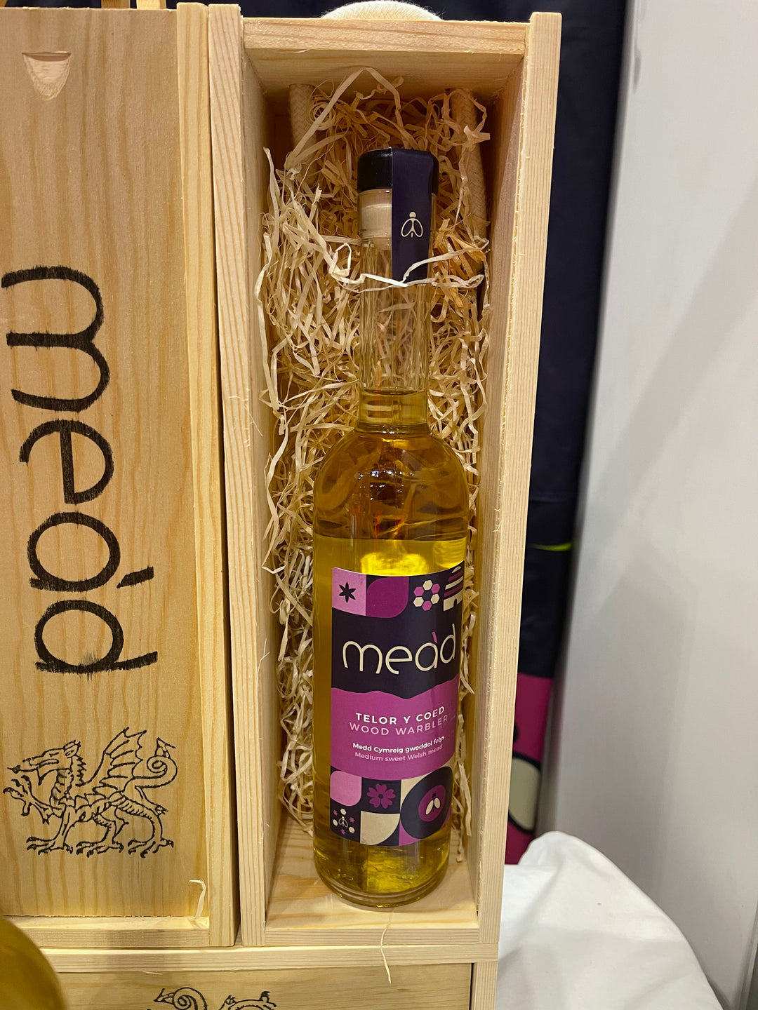 Wood Warbler - Telor Y Coed: Medium Sweet Mead in Gift Box 500ml