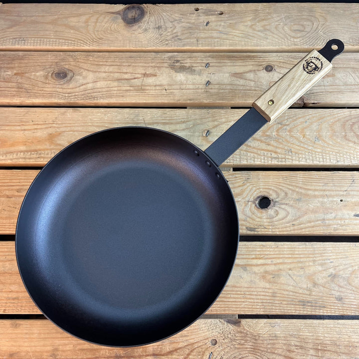 Netherton Foundry Spun Iron Chef's Pan - 18cm - 28cm