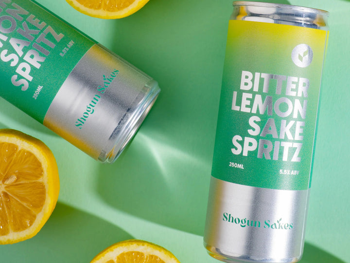 Bitter Lemon Sake Spritz