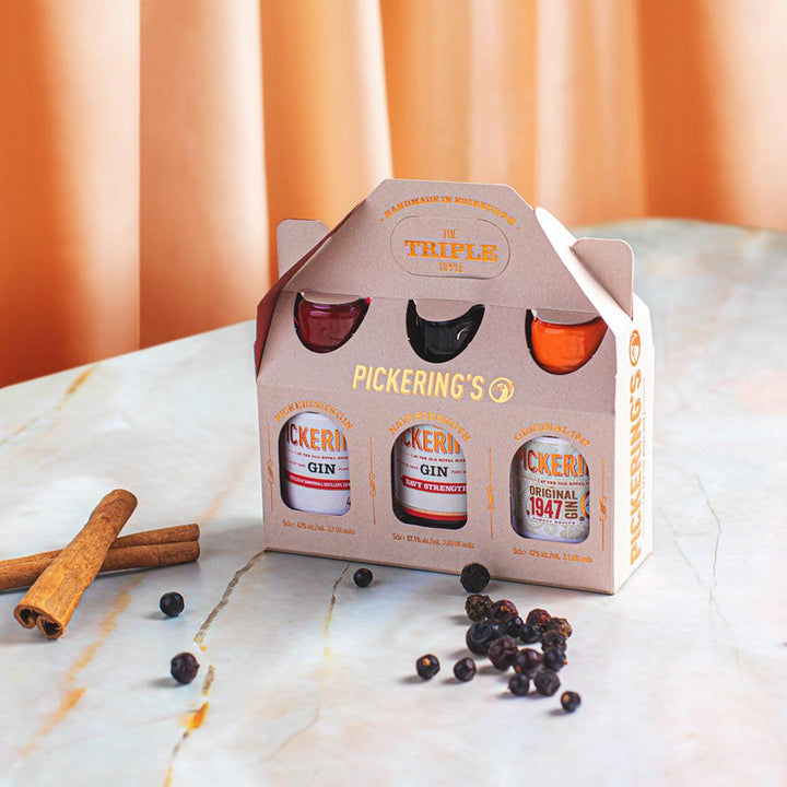 Pickering's Gin Triple Tipple Gift Pack