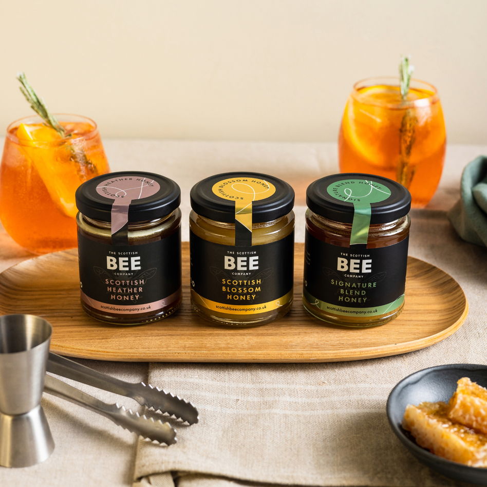 Trio of Scottish Honey Gift