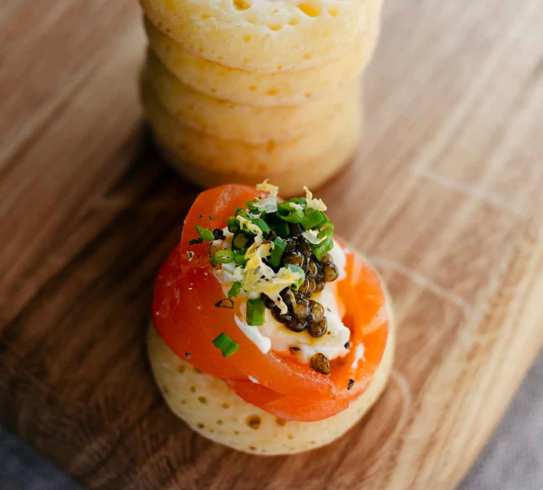 Blinis & Caviar Canapé Pack