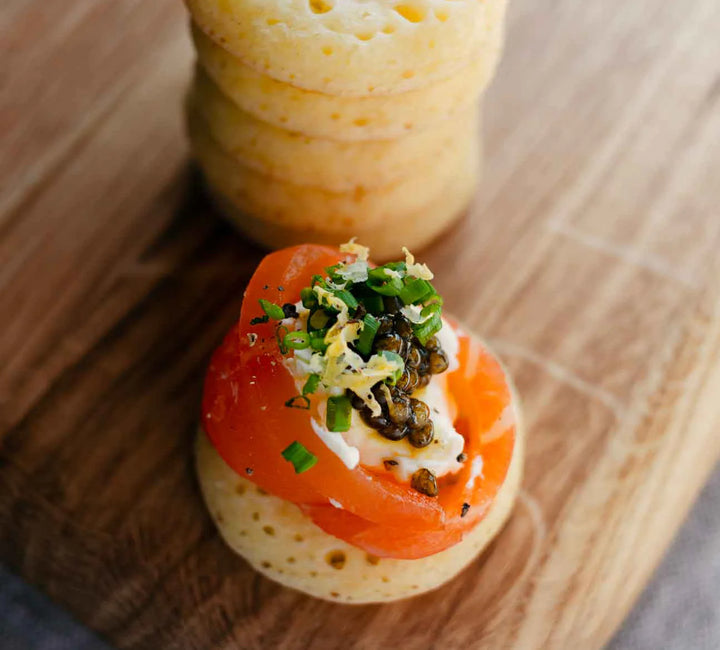 Blinis & Caviar Canapé Pack