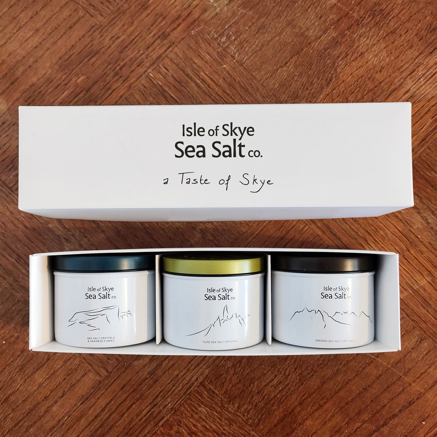 A Taste of Skye - 3 x 120g Sea Salt Gift Set
