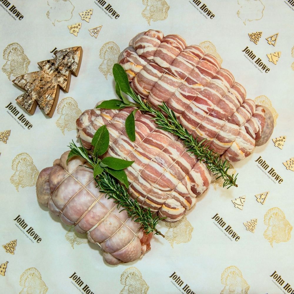 White Free Range Turkey Breast Roll (Pre-Order)