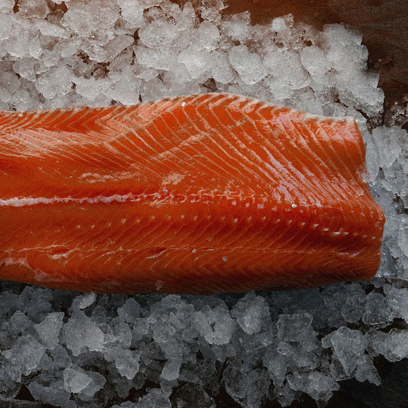 Whole Side Sashimi Grade Fresh Salmon