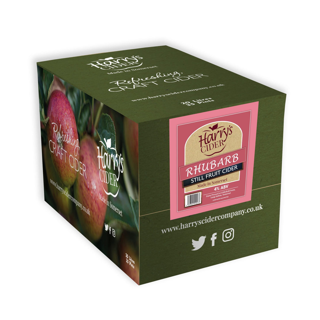 Harry's Pink Rhubarb Fruit Cider