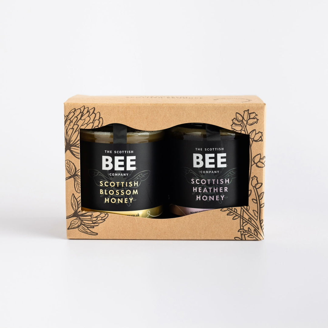 Pure Scottish Honey Duo Gift Set